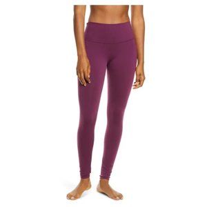 ALO Yoga Airbrush Leggings Black Plum - Small